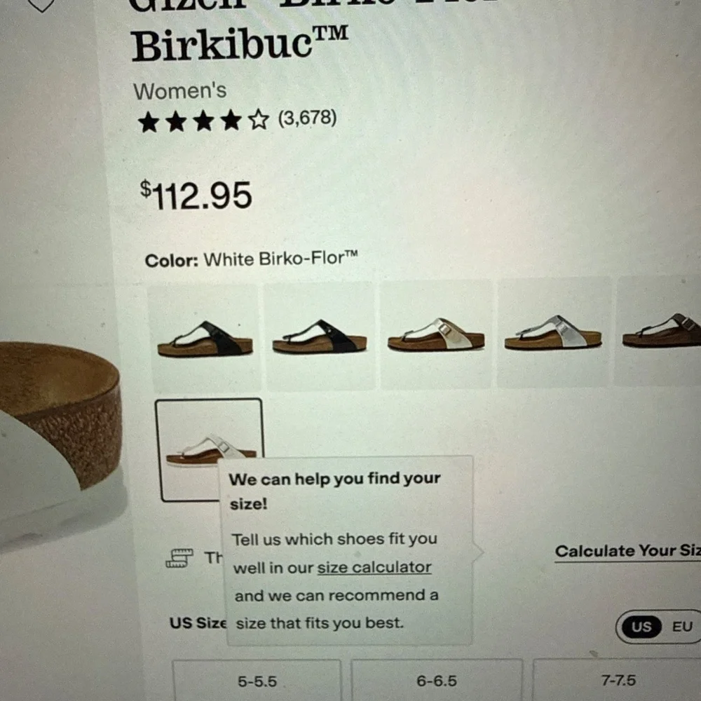 Never worn Birkenstock sandals - Picture 4 of 4